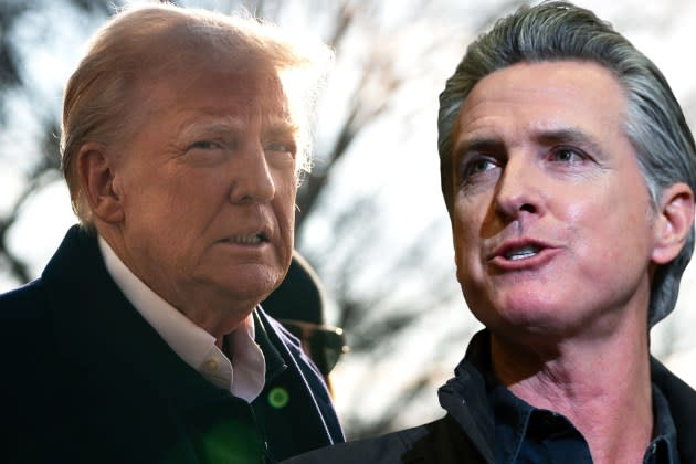 Gavin Newsom: Trump is ‘unhinged,’ speaking like an ‘authoritarian’ Gavin Newsom: Trump is ‘unhinged,’ speaking like an ‘authoritarian’