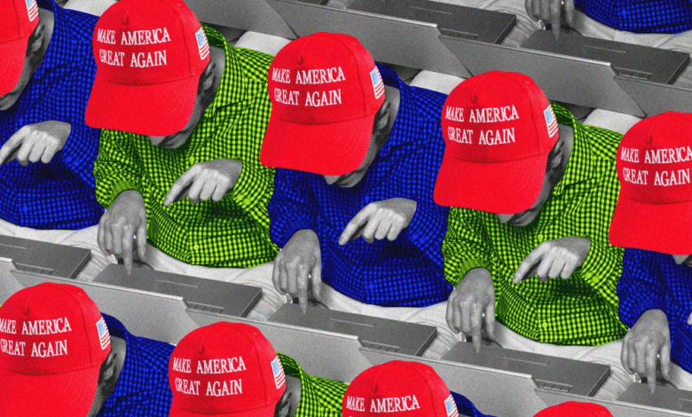 A MAGA bot network on X is divided over the Trump-Epstein backlash
