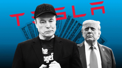Tesla shares dive as investors fear new Elon Musk political party will damage brand