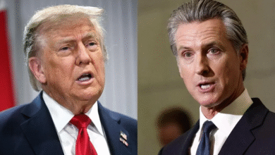 ‘No-holds-barred fight’: California’s governor takes off his gloves to punch back at Trump