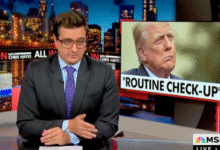 MSNBC Host Calls BS on Trump’s ‘Routine’ Health Checks