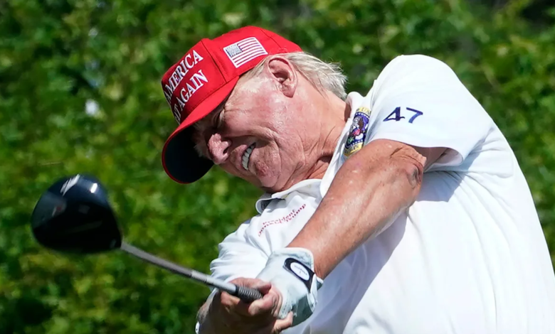 Trump Blasted for Golfing as More Die in His War Trump Blasted for Golfing as More Die in His War