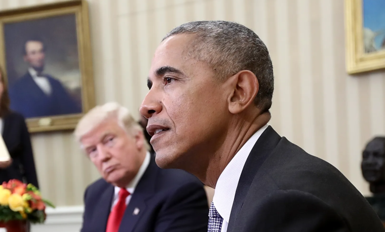 MAGA Melts Down Over Obama Doing the President’s Job